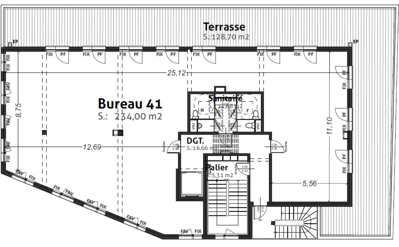 Bureau Toulouse 930m² Vente bureau Toulouse Haute-Garonne OVBUR2421110 7